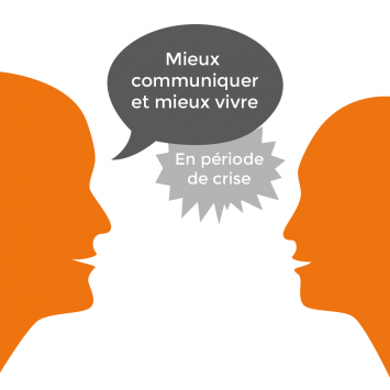 Pictogramme communiquer en période de crise