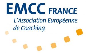 Logo de l'association européenne de coaching EMCC, fédération de coachs professionnels formés et certifiés