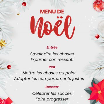 Menu de noël Feedback